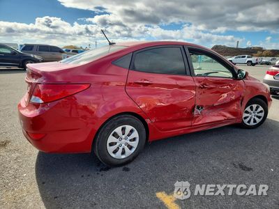 Trzecie zdjęcie samochodu z tyłu: 2015 HYUNDAI ACCENT GLS VIN:KMHCT4AE2FU823418 - miniatura