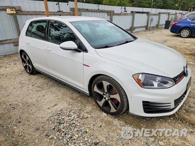 Czwarte zdjęcie samochodu z boku: 2016 VOLKSWAGEN GTI S/SE VIN:3VW4T7AU3GM064427 - miniatura