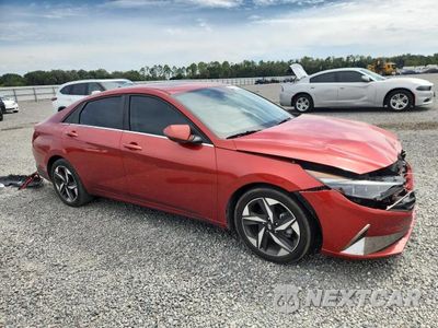 Czwarte zdjęcie samochodu z boku: 2022 HYUNDAI ELANTRA LIMITED VIN:KMHLP4AG3NU282268 - miniatura