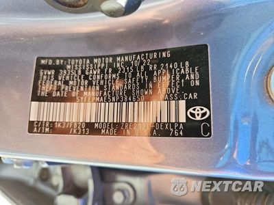 Zdjęcie 13 z 13 samochodu: 2022 TOYOTA COROLLA LE VIN:5YFEPMAE5NP384650 - miniatura