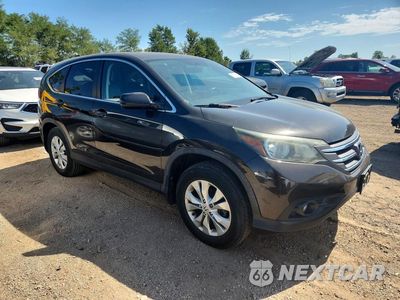 Czwarte zdjęcie samochodu z boku: 2014 HONDA CR-V EX VIN:5J6RM4H52EL073101 - miniatura