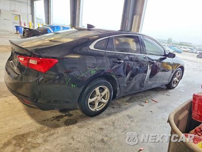 Trzecie zdjęcie samochodu z tyłu: 2018 CHEVROLET MALIBU LS VIN:1G1ZB5ST7JF173818 - miniatura