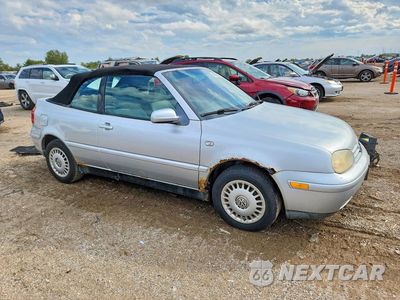 Czwarte zdjęcie samochodu z boku: 2002 VOLKSWAGEN CABRIO GLS VIN:3VWCC21V12M814133 - miniatura