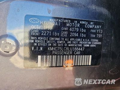 Zdjęcie 12 z 12 samochodu: 2020 HYUNDAI IONIQ SE VIN:KMHC75LC8LU188447 - miniatura
