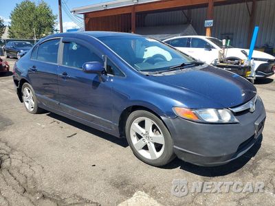 Czwarte zdjęcie samochodu z boku: 2008 HONDA CIVIC EX VIN:1HGFA16818L033076 - miniatura