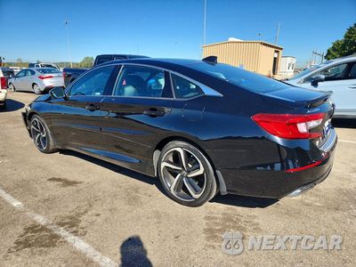 Drugie zdjęcie samochodu z przodu: 2022 HONDA ACCORD SPORT VIN:1HGCV1F38NA076767 - miniatura