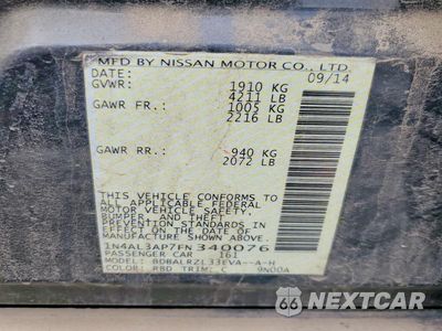 Zdjęcie 12 z 12 samochodu: 2015 NISSAN ALTIMA 2.5 SL VIN:1N4AL3AP7FN340076 - miniatura