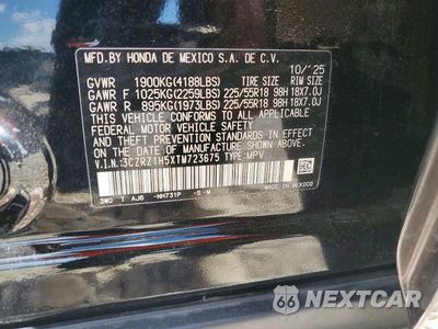Zdjęcie 13 z 13 samochodu: 2026 HONDA HR-V SPORT VIN:3CZRZ1H5XTM723675 - miniatura