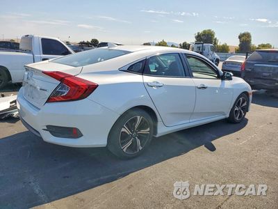 Trzecie zdjęcie samochodu z tyłu: 2017 HONDA CIVIC TOURING VIN:2HGFC1F92HH651023 - miniatura