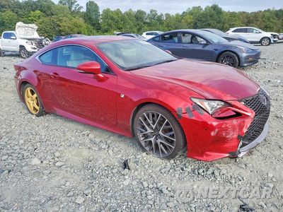 Czwarte zdjęcie samochodu z boku: 2016 LEXUS RC 200T VIN:JTHHA5BC7G5001405 - miniatura