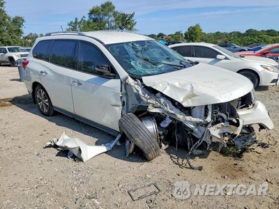 Czwarte zdjęcie samochodu z boku: 2017 NISSAN PATHFINDER SV VIN:5N1DR2MM2HC625988 - miniatura