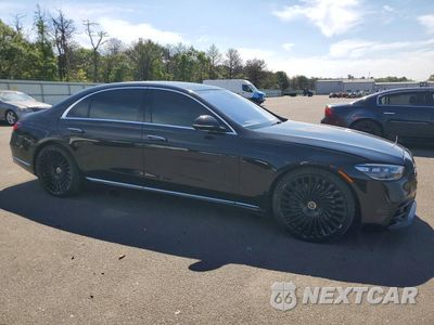 Czwarte zdjęcie samochodu z boku: 2021 MERCEDES-BENZ S 580 4MATIC VIN:W1K6G7GB3MA016625 - miniatura