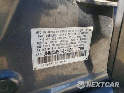 Zdjęcie 13 z 13 samochodu: 2005 HONDA ACCORD LX VIN:JHMCM56455C001769 - miniatura