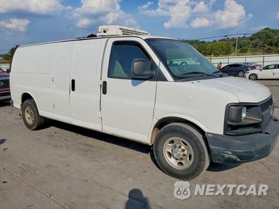 Czwarte zdjęcie samochodu z boku: 2017 CHEVROLET EXPRESS G2500 REFRIGERATED DELIVERY VAN VIN:1GCWGBFF5H1129760 - miniatura