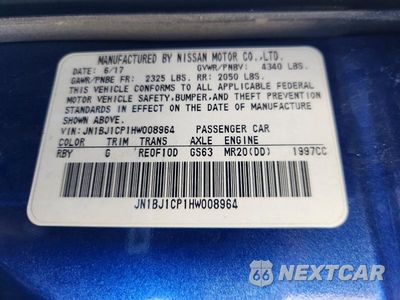 Zdjęcie 14 z 14 samochodu: 2017 NISSAN ROGUE SPORT SV VIN:JN1BJ1CP1HW008964 - miniatura