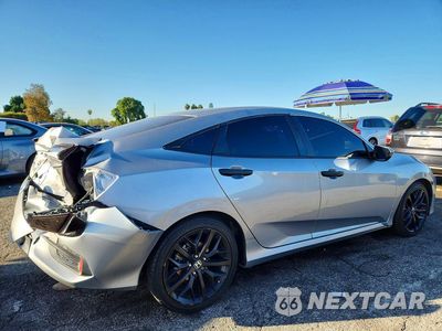 Trzecie zdjęcie samochodu z tyłu: 2017 HONDA CIVIC LX VIN:2HGFC2F5XHH566238 - miniatura
