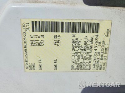 Zdjęcie 13 z 13 samochodu: 2012 NISSAN ALTIMA 2.5 VIN:1N4AL2AP3CN437894 - miniatura