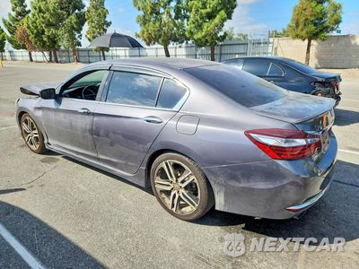 Drugie zdjęcie samochodu z przodu: 2016 HONDA ACCORD SPORT VIN:1HGCR2F56GA239172 - miniatura