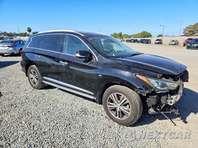 Czwarte zdjęcie samochodu z boku: 2020 INFINITI QX60 LUXE VIN:5N1DL0MN4LC520960 - miniatura