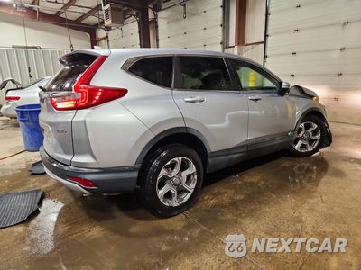 Trzecie zdjęcie samochodu z tyłu: 2019 HONDA CR-V EX VIN:7FARW2H58KE019664 - miniatura