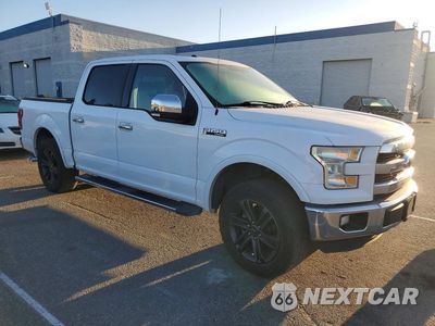 Czwarte zdjęcie samochodu z boku: 2016 FORD F150 SUPERCREW VIN:1FTEW1CF4GKD11424 - miniatura