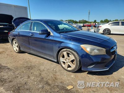 Czwarte zdjęcie samochodu z boku: 2017 MERCEDES-BENZ CLA 250 4MATIC VIN:WDDSJ4GB2HN423221 - miniatura