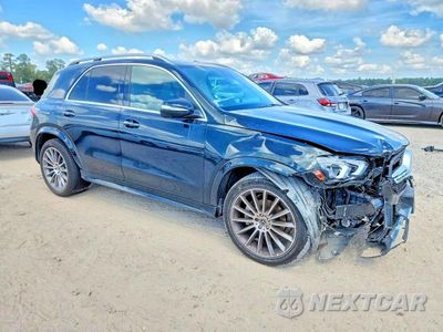 Czwarte zdjęcie samochodu z boku: 2021 MERCEDES-BENZ GLE 350 VIN:4JGFB4JB9MA550997 - miniatura