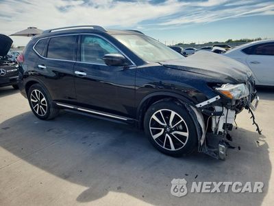 Czwarte zdjęcie samochodu z boku: 2019 NISSAN ROGUE SL VIN:5N1AT2MT1KC817826 - miniatura