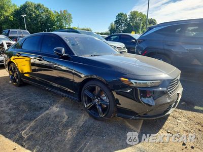 Czwarte zdjęcie samochodu z boku: 2026 HONDA ACCORD HYBRID SPORT-L VIN:1HGCY2F7XTA034937 - miniatura