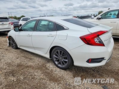 Drugie zdjęcie samochodu z przodu: 2021 HONDA CIVIC EX VIN:19XFC1F31ME004970 - miniatura