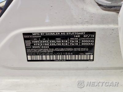 Zdjęcie 12 z 12 samochodu: 2020 MERCEDES-BENZ GLA 250 4MATIC VIN:WDCTG4GB4LU021884 - miniatura