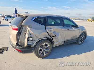 Trzecie zdjęcie samochodu z tyłu: 2019 HONDA CR-V EX VIN:2HKRW1H50KH500242 - miniatura