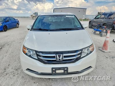 Piąte zdjęcie samochodu w środku: 2015 HONDA ODYSSEY EXL VIN:5FNRL5H60FB081192 - miniatura