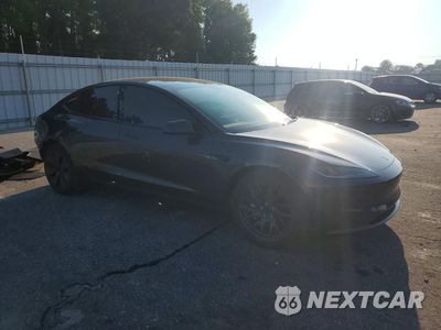 Czwarte zdjęcie samochodu z boku: 2025 TESLA MODEL 3 VIN:5YJ3E1EA4SF052242 - miniatura