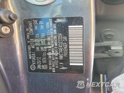Zdjęcie 12 z 12 samochodu: 2012 HYUNDAI ACCENT GLS VIN:KMHCT4AE4CU213354 - miniatura