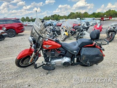 Trzecie zdjęcie samochodu z tyłu: 2013 HARLEY-DAVIDSON FLSTFB FATBOY LO VIN:1HD1JNV11DB034294 - miniatura