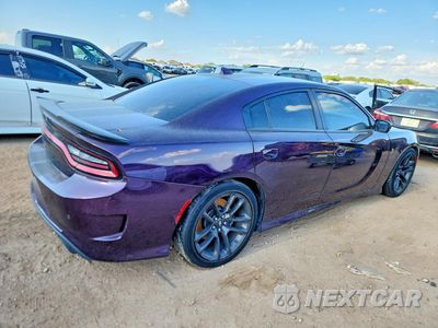 Trzecie zdjęcie samochodu z tyłu: 2021 DODGE CHARGER SCAT PACK VIN:2C3CDXGJ9MH582484 - miniatura