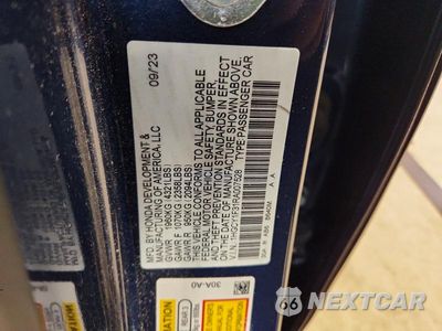 Zdjęcie 12 z 12 samochodu: 2024 HONDA ACCORD EX VIN:1HGCY1F31RA007528 - miniatura