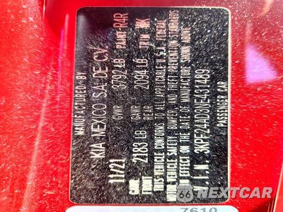 Zdjęcie 12 z 12 samochodu: 2022 KIA FORTE LXS VIN:3KPF24AD3NE431489 - miniatura