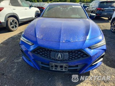 Piąte zdjęcie samochodu w środku: 2021 ACURA TLX TECH A VIN:19UUB6F54MA008766 - miniatura