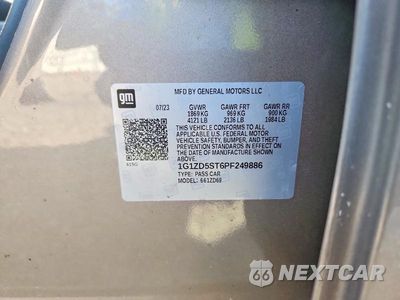 Zdjęcie 12 z 12 samochodu: 2023 CHEVROLET MALIBU LT VIN:1G1ZD5ST6PF249886 - miniatura