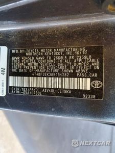 Zdjęcie 12 z 12 samochodu: 2011 TOYOTA CAMRY LE VIN:4T4BF3EK3BR154282 - miniatura