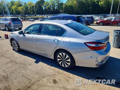 Drugie zdjęcie samochodu z przodu: 2017 HONDA ACCORD HYBRID EXL VIN:JHMCR6F58HC031577 - miniatura