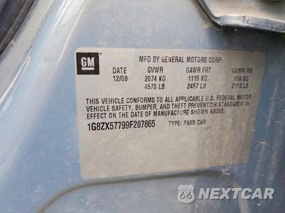 Zdjęcie 12 z 12 samochodu: 2009 SATURN AURA XR VIN:1G8ZX57799F207865 - miniatura