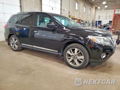 Czwarte zdjęcie samochodu z boku: 2014 NISSAN PATHFINDER S VIN:5N1AR2MM0EC644280 - miniatura