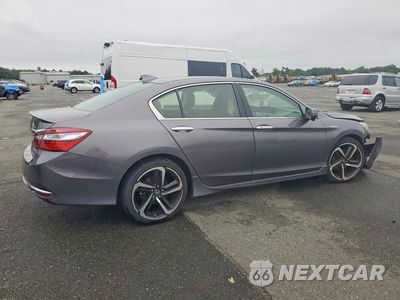 Trzecie zdjęcie samochodu z tyłu: 2017 HONDA ACCORD TOURING HYBRID VIN:JHMCR6F72HC001623 - miniatura