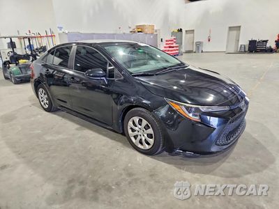 Czwarte zdjęcie samochodu z boku: 2021 TOYOTA COROLLA LE VIN:5YFEPMAE6MP174380 - miniatura
