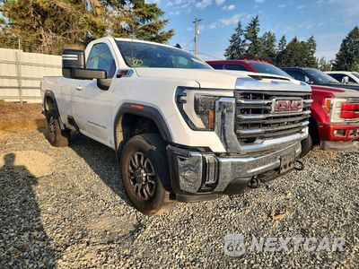 Czwarte zdjęcie samochodu z boku: 2024 GMC SIERRA K3500 SLE VIN:1GT39TEY1RF120841 - miniatura