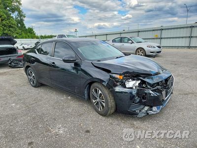 Czwarte zdjęcie samochodu z boku: 2022 NISSAN SENTRA SV VIN:3N1AB8CV4NY274208 - miniatura
