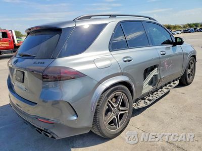 Trzecie zdjęcie samochodu z tyłu: 2021 MERCEDES-BENZ GLE AMG 53 4MATIC VIN:4JGFB6BB0MA526596 - miniatura